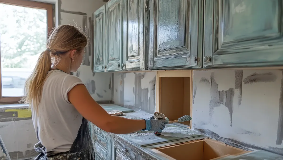 Painting Kitchen Cabinets DIY Makeover That Looks Pro